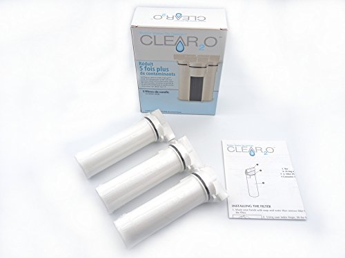 6 Pack Clear2o Water Filters New in box CWF1034 Filter