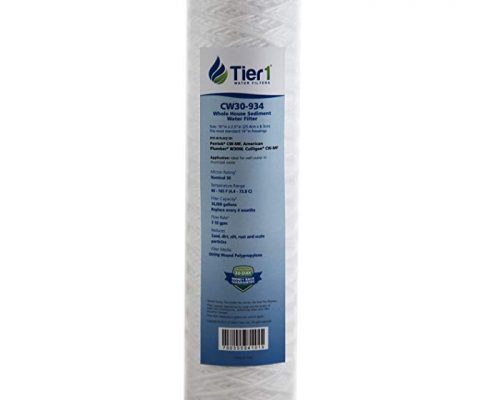 Tier1 CW-MF 30 Micron 10 x 2.5 String Wound Sediment Pentek Comparable Replacement Water Filter 25 Pack Review