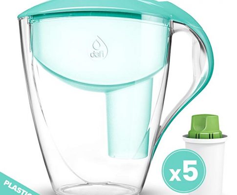 Dafi Alkaline UP Cartridge (5-pack) + Astra Water Pitcher FREE (Mint) – Innovative Alkaline Water System – Get water with high pH of 9.5 and negative OR potential in BPA free Dafi Astra pitcher Review