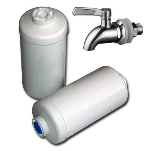 Berkey PF-2 Fluoride/Arsenic Replacement Filters, 2-Pack and Stainless Steel Spigot