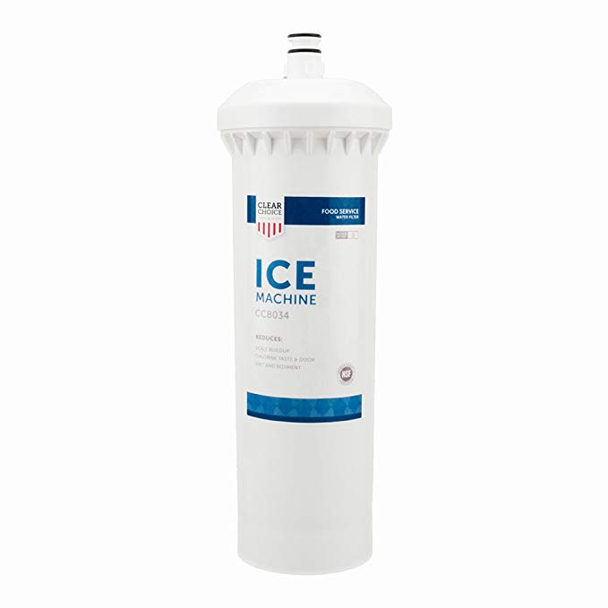 Clear Choice Ice Filtration System Replacement Cartridge for CUNO 55893-01 56319-04 CFS8720-S Also Compatible with 3M 70020002575, Everpure EFS8002-S EV9781-12, Nu Calgon 4622-10, 1-Pack