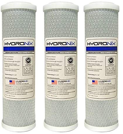 Hydronix CB-25-1005 NSF Carbon Block Filter 2.5