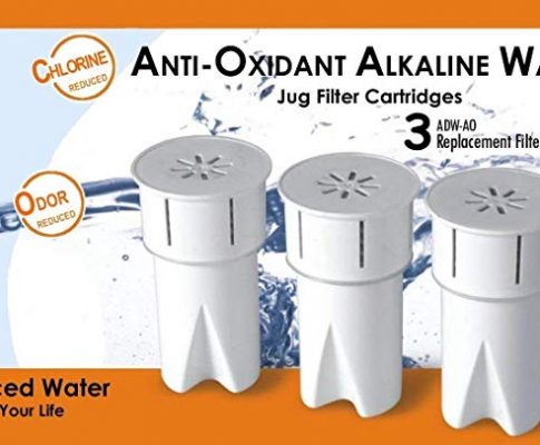 Replacement Anti-Oxidant (Antioxidant) Ionizer Purifier Alkaline Drinking Water Pitcher /Jug Filter Cartridges (3) Review