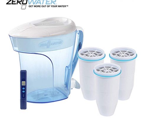 ZeroWater 10-Cup Pitcher with 3 Replacement Filter and Free Water Quality Meter Review