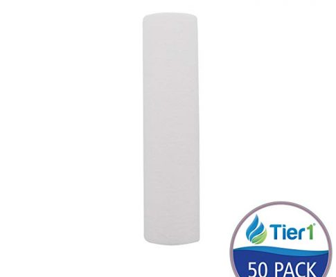 Tier1 P10-10 10 Micron 10 x 2.5 Spun Wound Polypropylene Sediment Pentek Comparable Replacement Water Filter 50 Pack Review