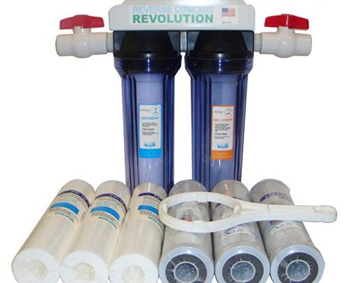 Reverse Osmosis Revolution 3/4″ Port Dual Stage Whole House Water Filtration System with Sediment & CTO Filters Review