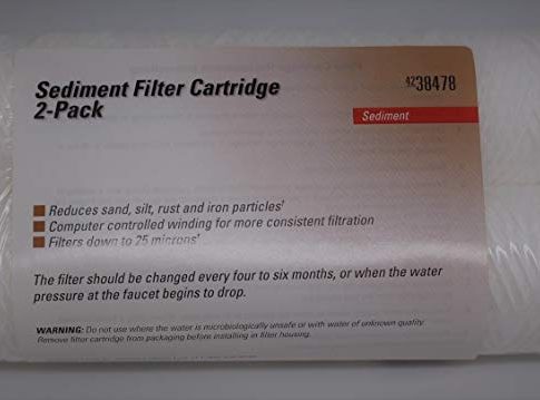 Kenmore Sediment Filter Cartridge, 2 pack Review