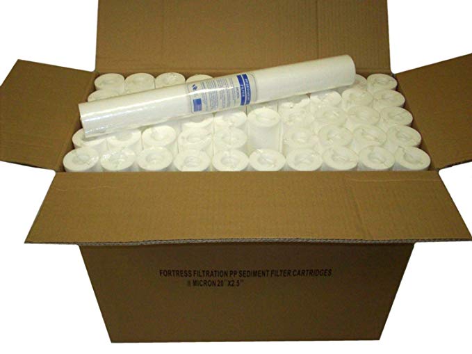 Fortress Filtration Qty(25) Sediment 5 Micron 20