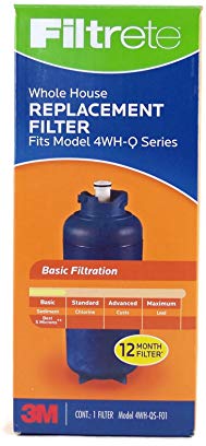 3M Filtrete Whole House Water Filtration Replacement Filter Model 4WH-QS-F01 Fits Model 4WH-Q Series.