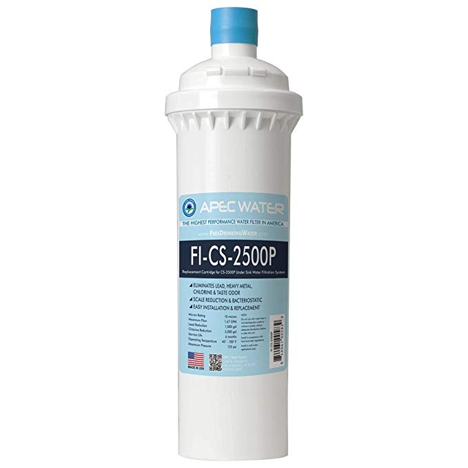 APEC FI-CS-2500P Replacement Filter for CS-2500P Water Filtration System