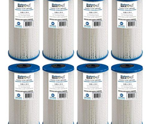 8-Pack of Baleen Filters 10″ x 4.5″ 1 Micron Pleated Sediment Filter Cartridge Replaces Hydronix SPC-45-1001, Watts FM-BB-10-1, Pentek S1-BB Review