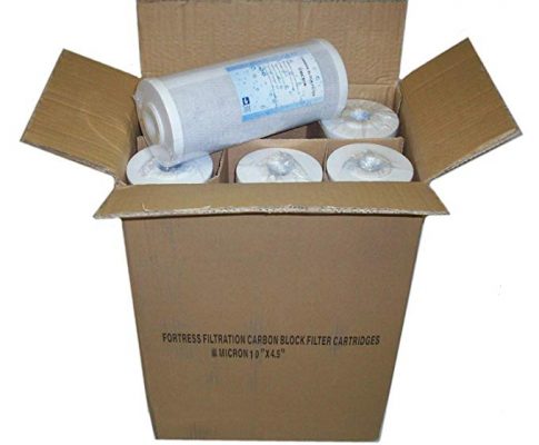 Fortress Filtration Qty(6) Carbon 5 Micron 10″ x 4.5″ Coconut Water Filters RO/Cartridges/Case/Block/GAC Bulk Pack Case / Wholesale Pricing Review