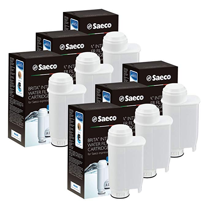 Saeco Intenza+ Water Filter from BRITA Water Technology, Pack of 6