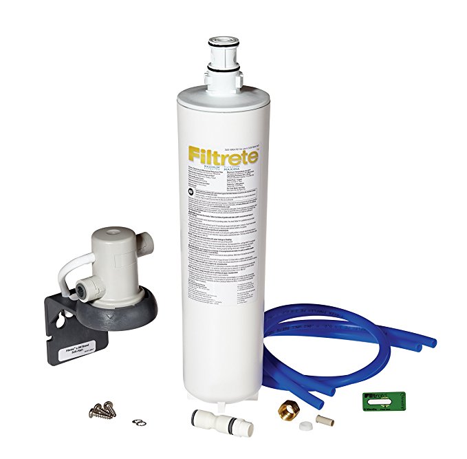 Filtrete Maximum Under Sink Water Filtration System, Easy to Install, Reduces 99% Lead + Much More (3US-MAX-S01)