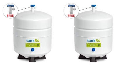 RO Expansion Tank 4 Gallon – NSF Certified – Compact Reverse Osmosis Water Storage Pressure Tank by tankRO – with FREE Tank Ball Valve (2-(Pack)) Review