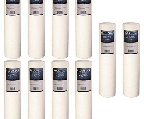 Big Blue Sediment Replacement Water Filters Ten (5 Micron) 4.5″ x 20″ Whole House Cartridges Review